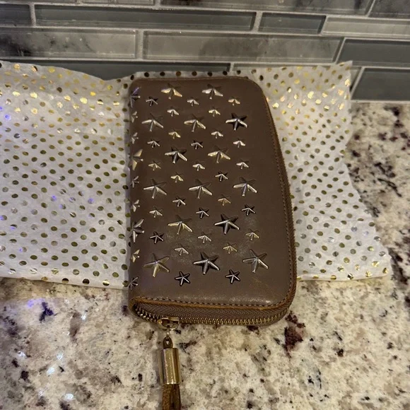 Jimmy Choo zippy Leather Wallet - Picture 8 of 10